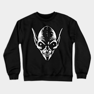 Vintage Retro Nosferatu Head - Classic Vampire Art Crewneck Sweatshirt